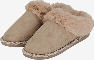 Apollo Clogs in Beige: Vorderseite