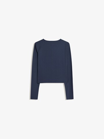 Bershka Shirt in Blue