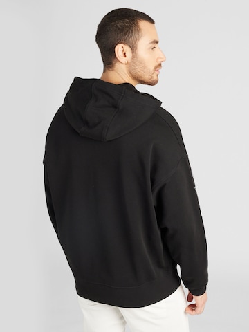 Calvin Klein Jeans Sweatshirt in Schwarz