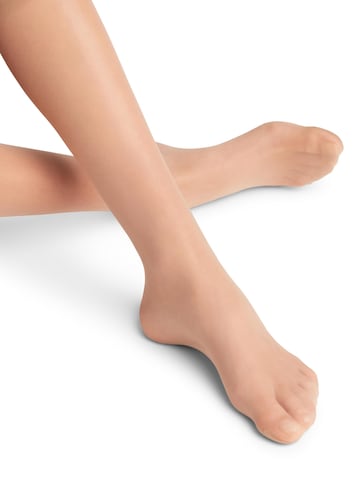 FALKE Knee High Socks 'Pure Matt' in Gold