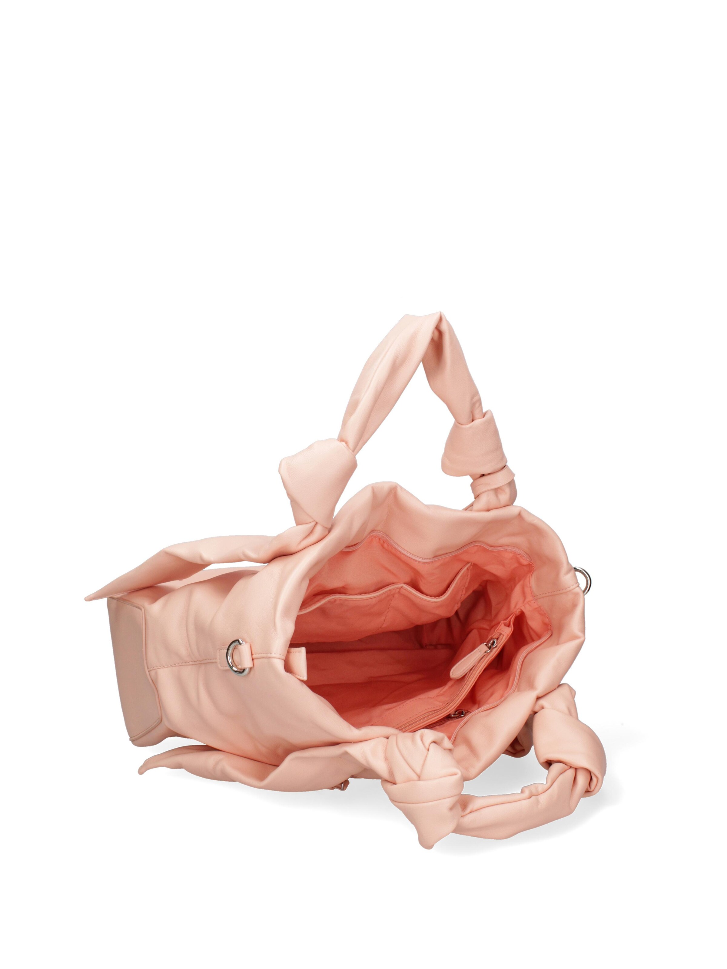 Shopper 'Borsa Shopper Donna Ecopelle con Zip e Tracolla Regolabile' di Diana&Co. in rosa