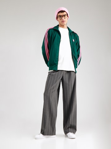 Giacca di felpa 'Adicolor Classics Firebird' di ADIDAS ORIGINALS in verde