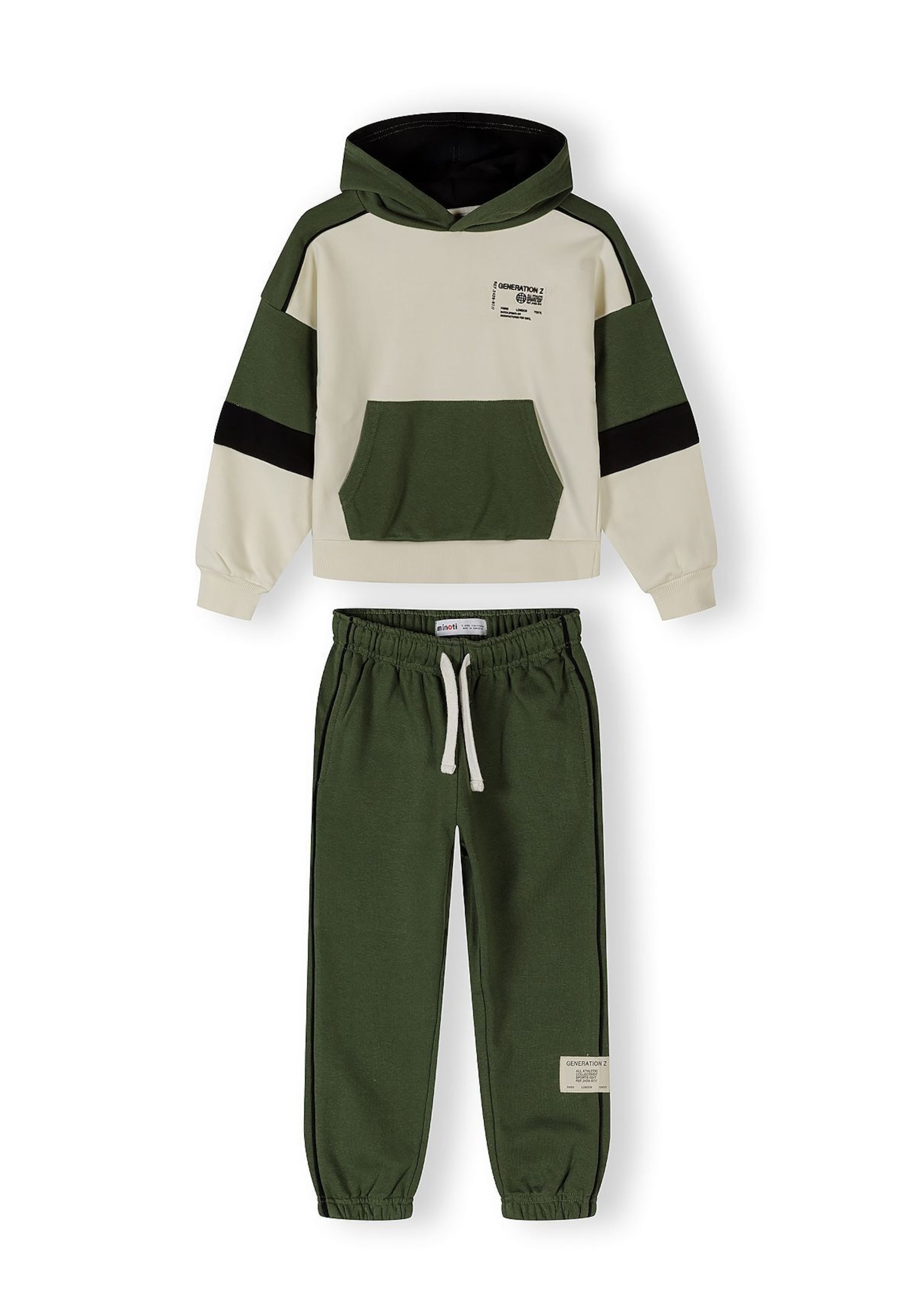 MINOTI - Ropa para correr en verde: frente