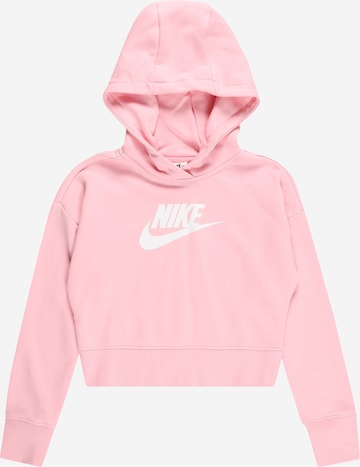 Nike Sportswear Sweatshirt in Pink: predná strana