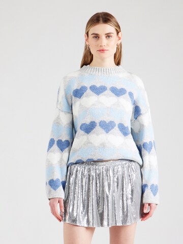 Pull-over 'Sa44nna' Hailys en gris : devant