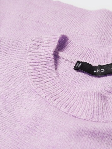 MANGO Sweater 'Sensei' in Purple