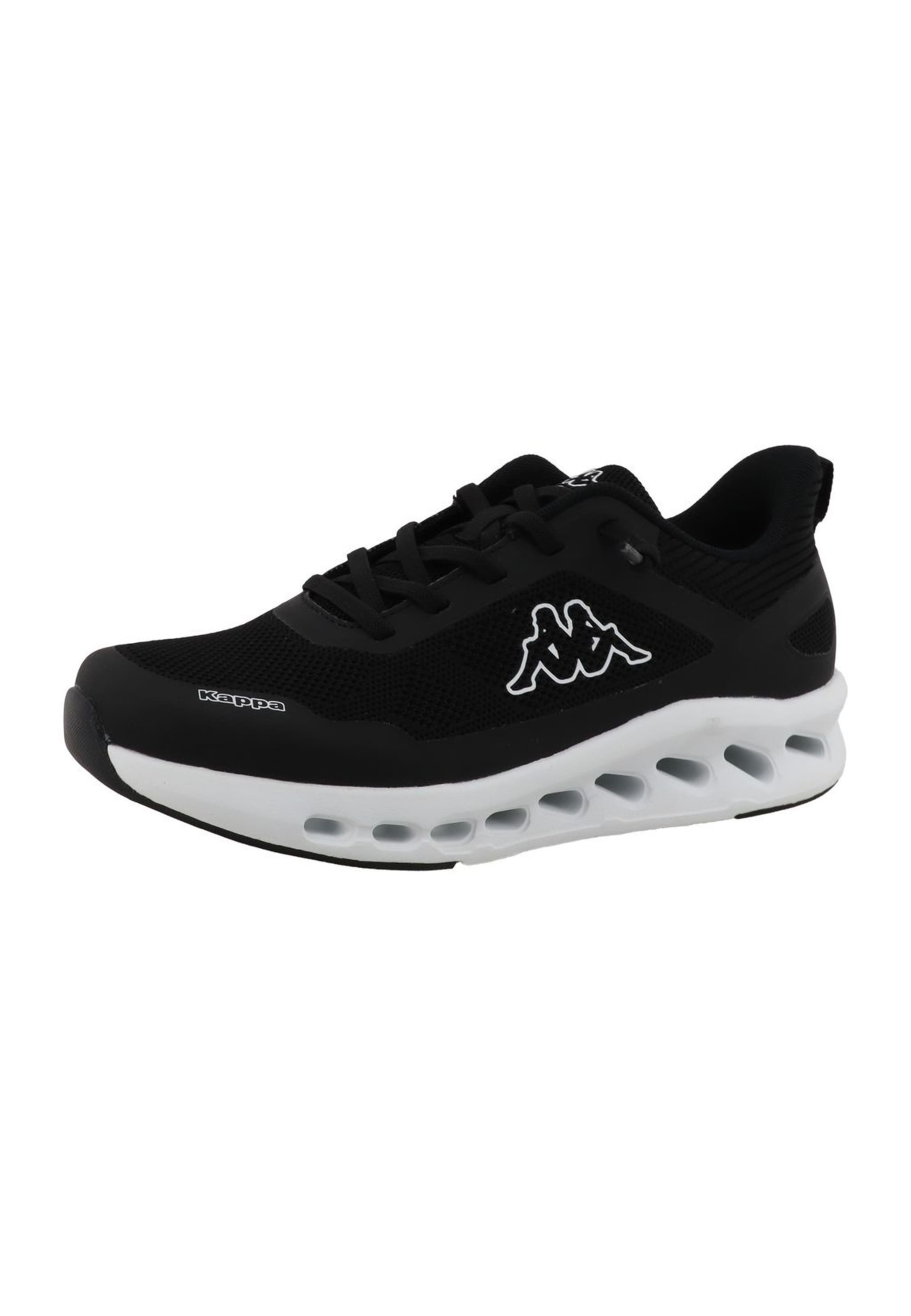 Baskets basses 'Dominika' KAPPA en noir : devant
