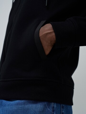 Salsa Jeans Sweatjacke in Schwarz