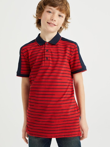 WE Fashion Poloshirt in Rot: predná strana