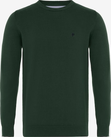 DENIM CULTURE Sweater ' NEROLI ' in Green: front