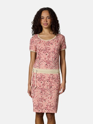 Robe d’été 'Baomi Zoo Youmodo' Ragwear en rose : devant
