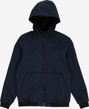 Veste de survêtement Jack & Jones Junior en bleu : devant