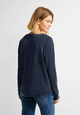 CECIL Sweatshirt in Blau