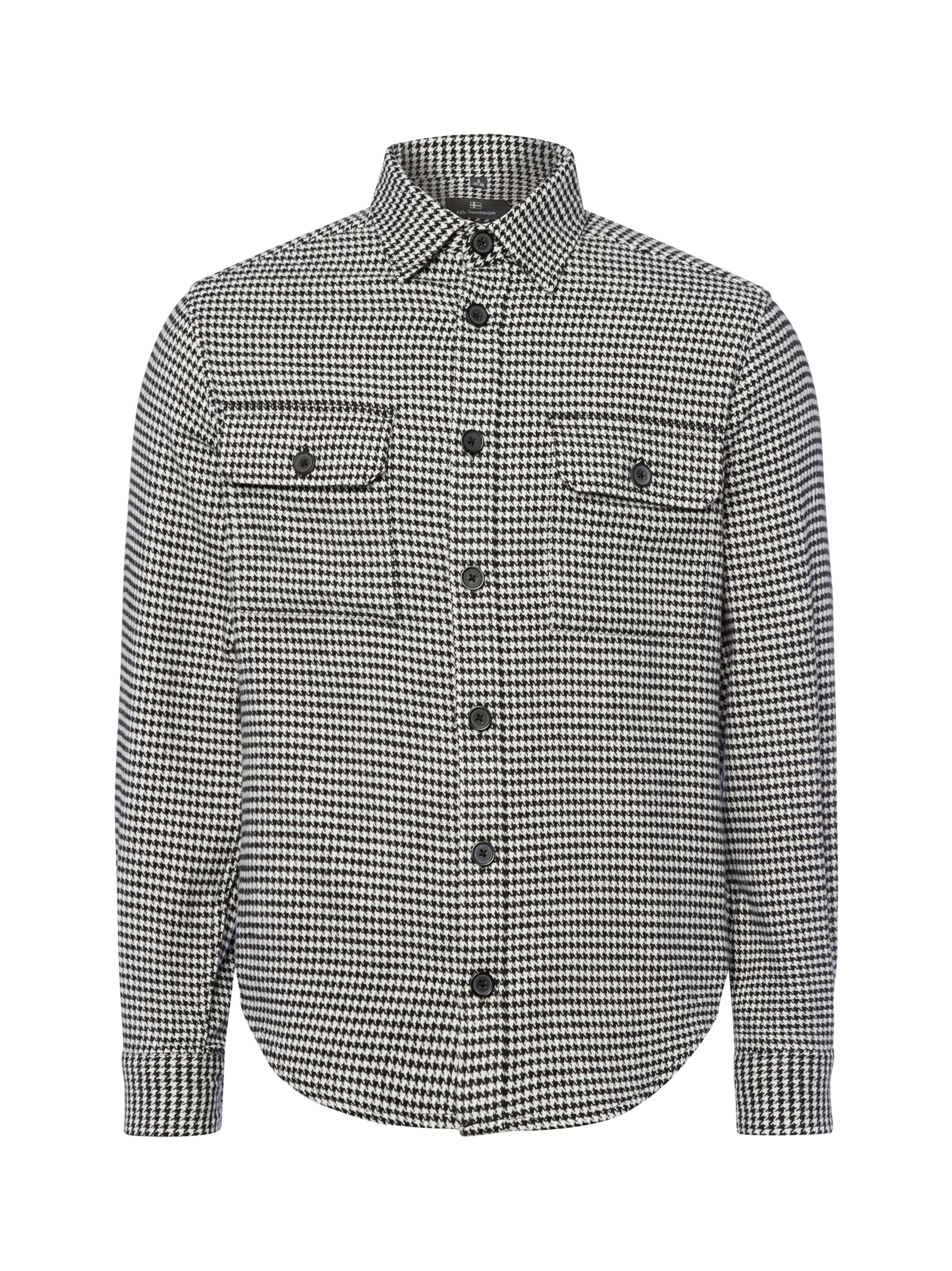 Nils Sundström Hemd in Beige: Vorderseite