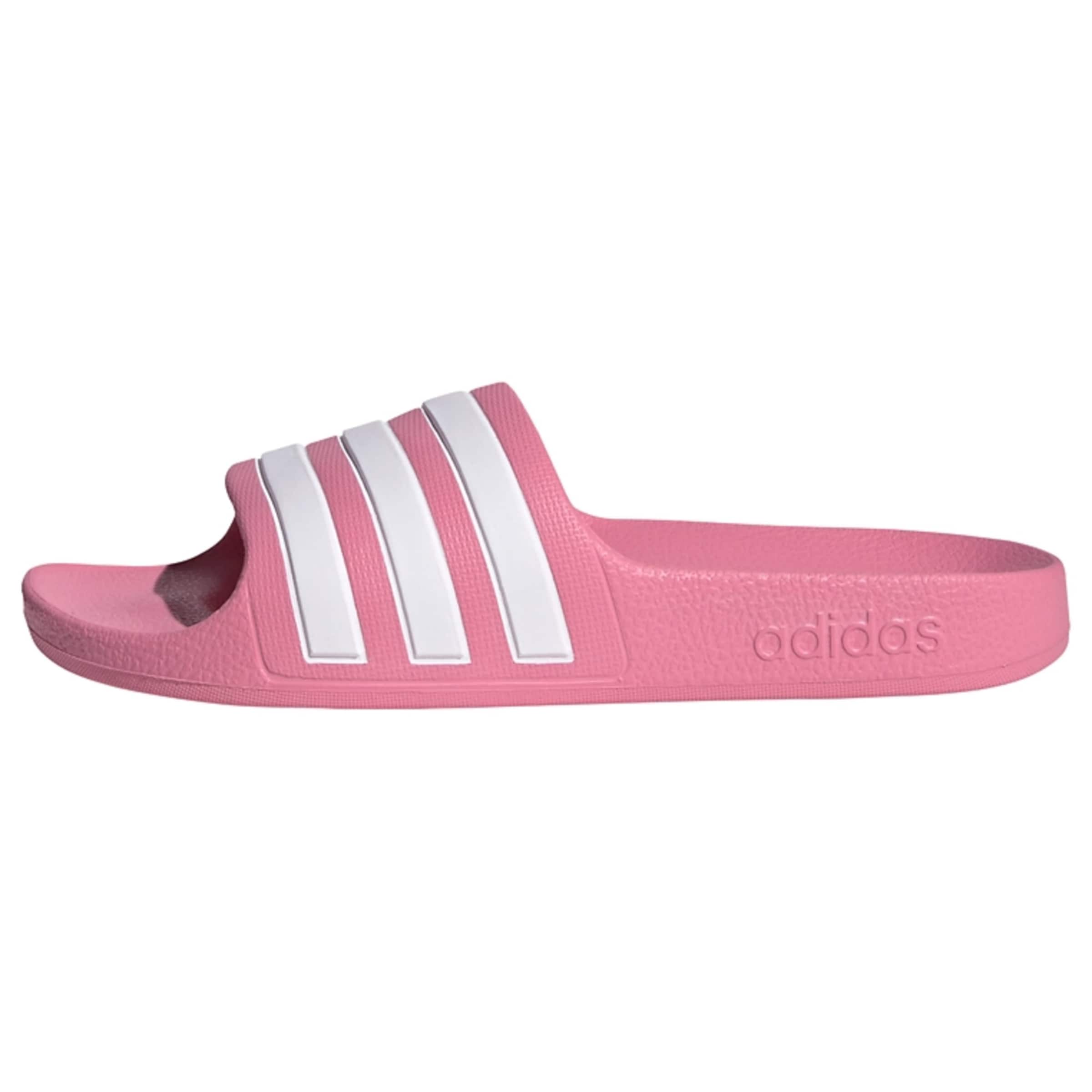 ADIDAS SPORTSWEAR Beach & swim shoe 'Adilette Aqua' in Pink: front