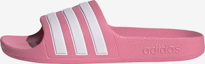 ADIDAS SPORTSWEAR Badeschuh 'Adilette Aqua' in 28 in pink / weiß, Produktansicht