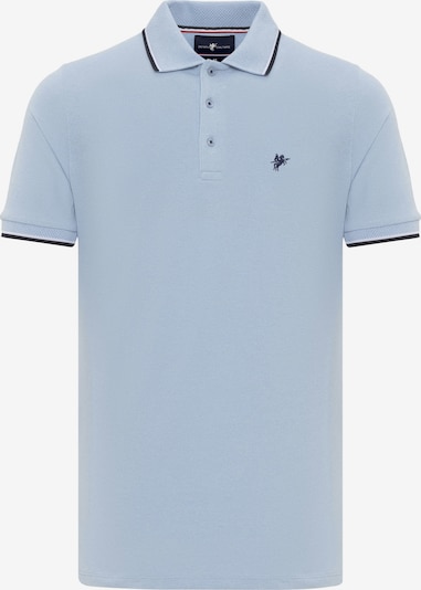 DENIM CULTURE T-shirt 'ARVID' i marinblå / ljusblå, Produktvy