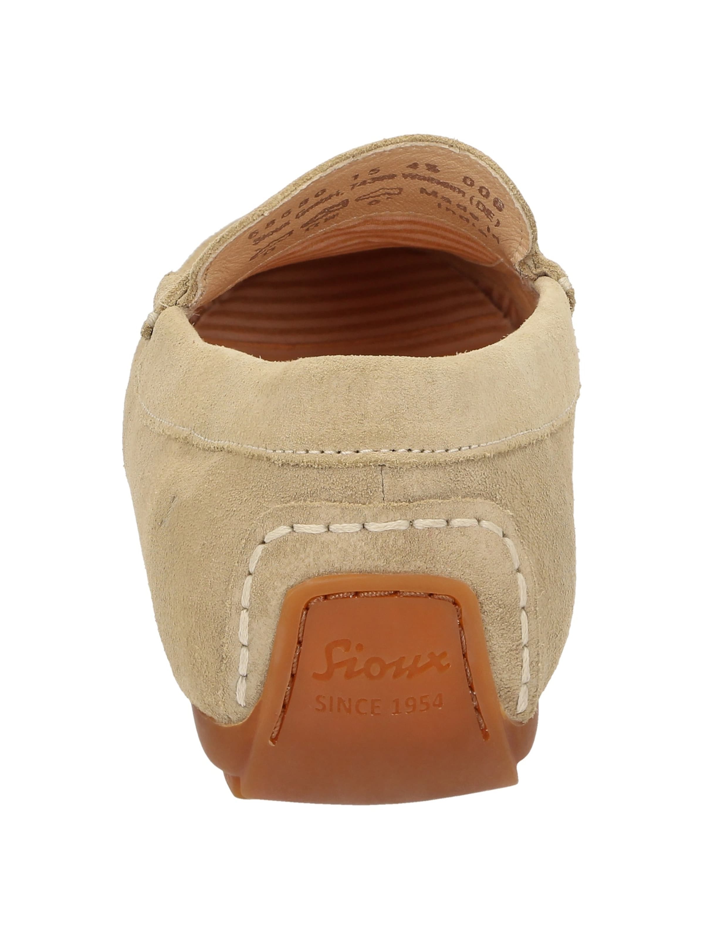 SIOUX Mokassin in Beige