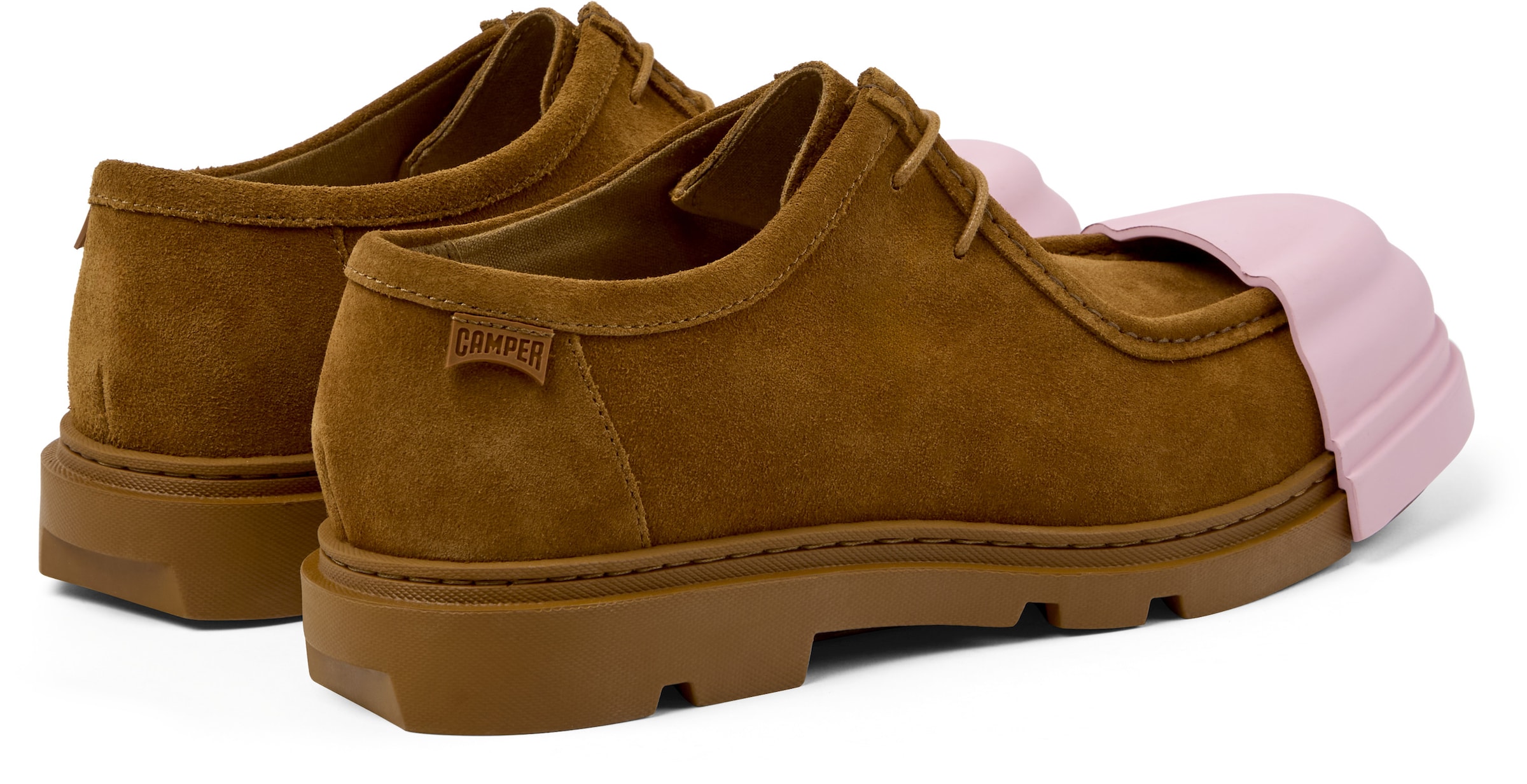 Chaussure à lacets 'Junction' CAMPER en marron