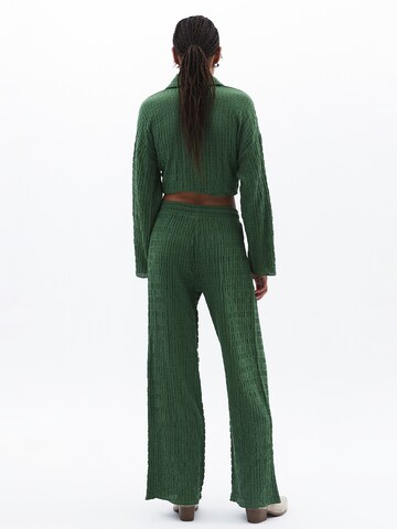 OXXO Wide leg Trousers in Green