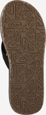 Flip-flops 'ISLAND OASIS SQUISH' de la QUIKSILVER pe negru