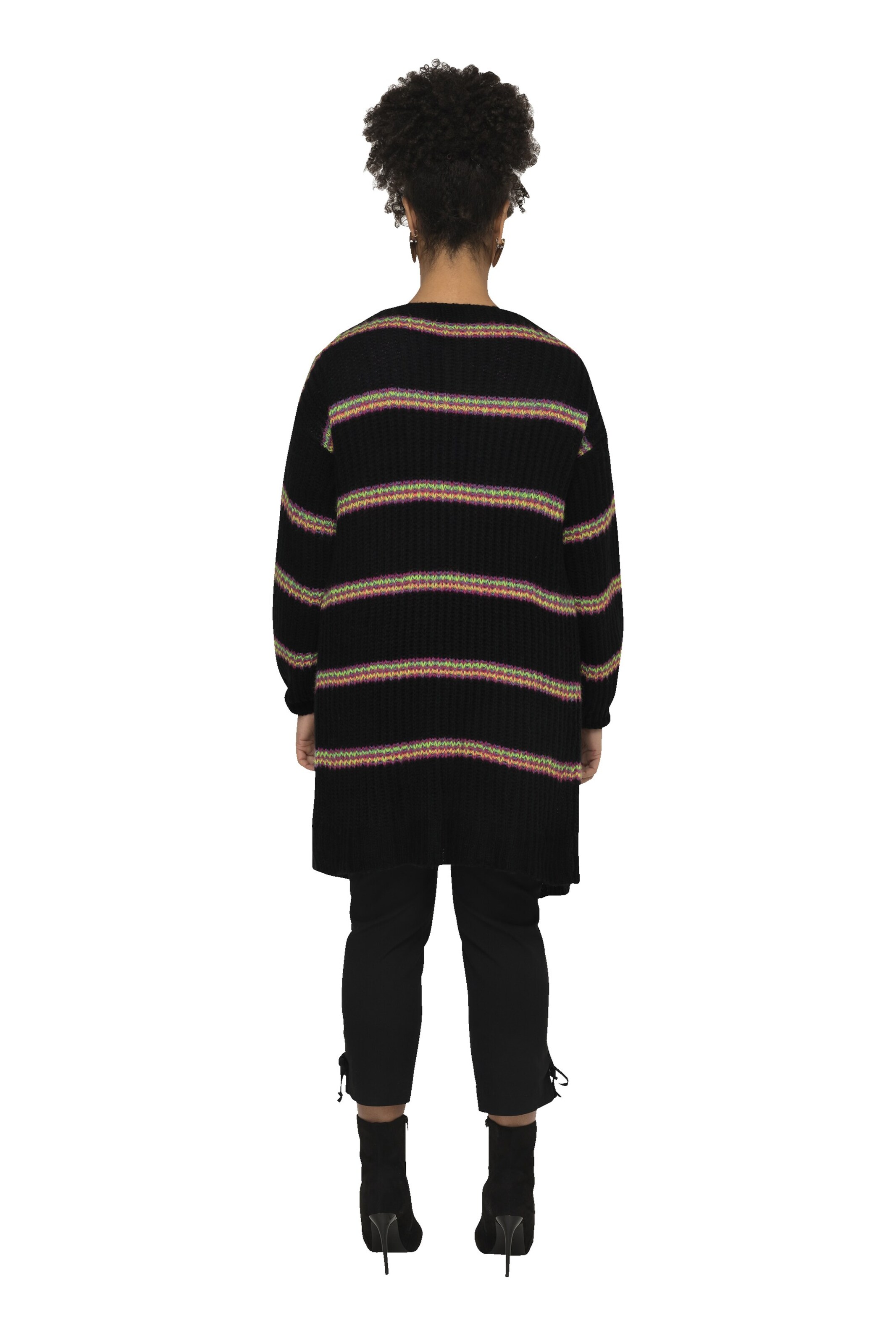 Cardigan MIAMODA en noir