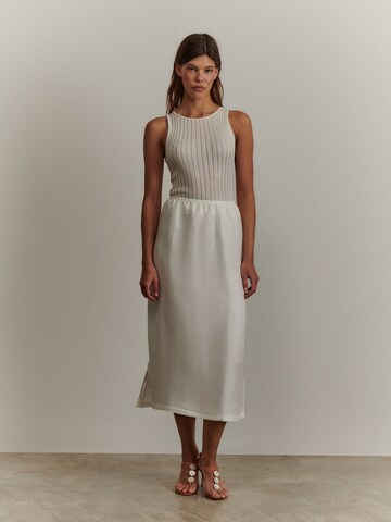 ABOUT YOU x Marie von Behrens Skirt 'Gianna' in White: front