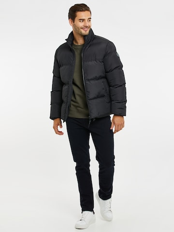 Threadbare Winter jacket in Black