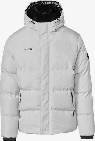 KOROSHI Between-season jacket in White: front