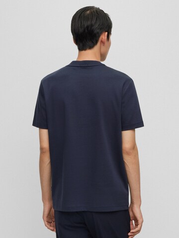 BOSS T-Shirt 'Tiburt' in Blau