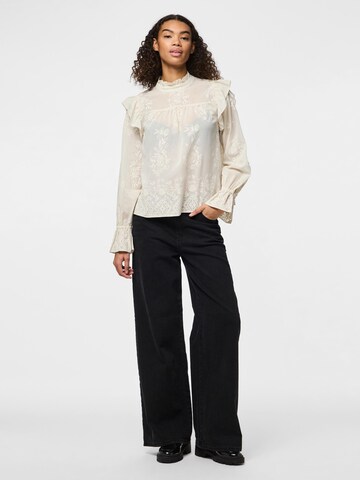 PIECES Bluse 'PCNolia' in Weiß