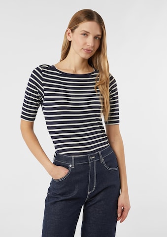 COMMA Тениска в синьо: отпред