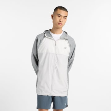 new balance Sports jacket 'Athletics' in Grey: front