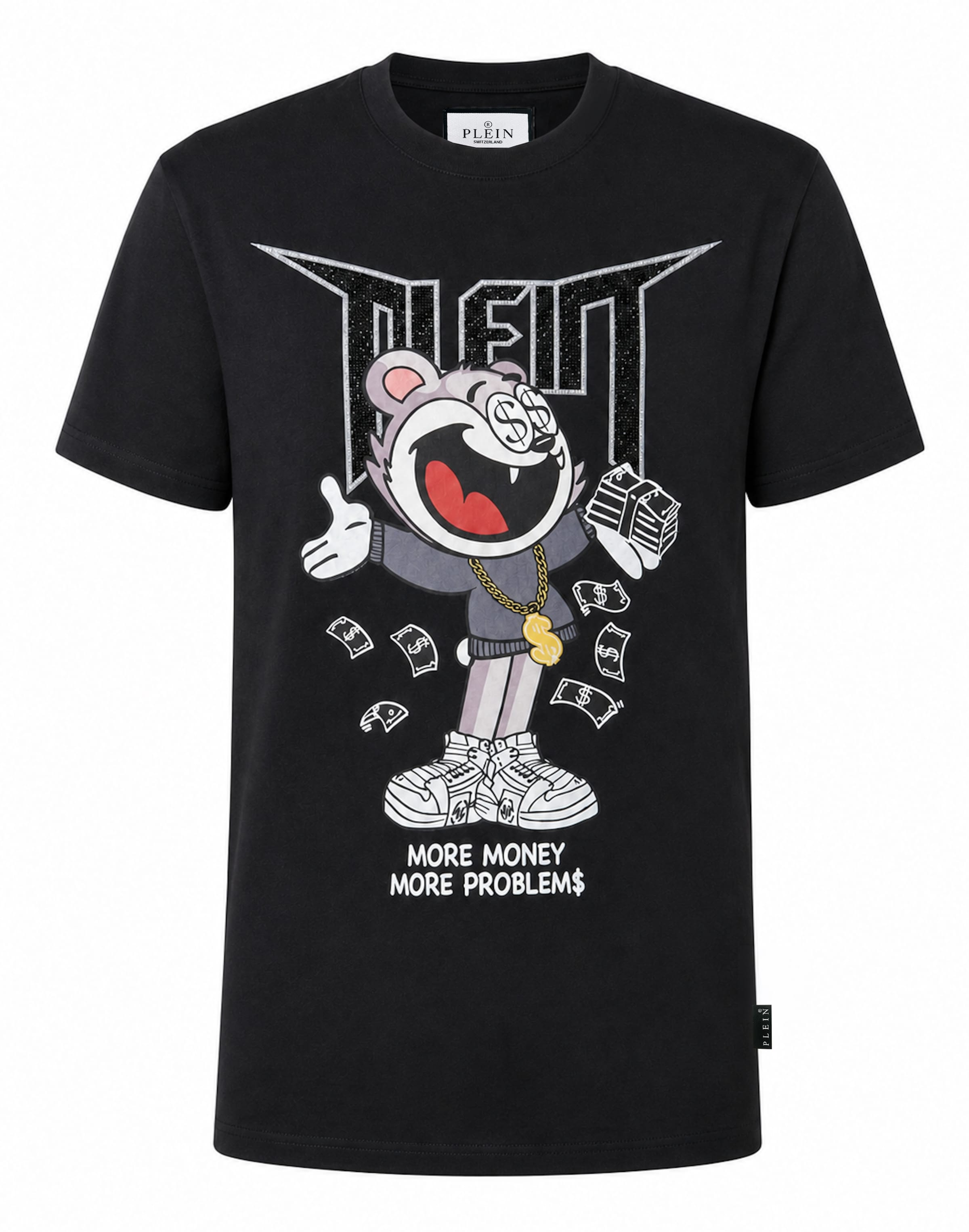 Philipp Plein Camisa ' Money ' em XXXL em mistura de cores / preto, Vista do artigo