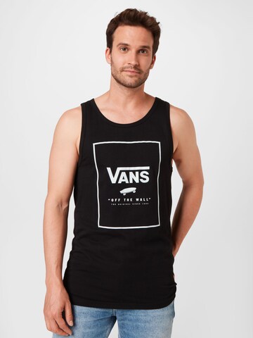 T-Shirt VANS en noir : devant