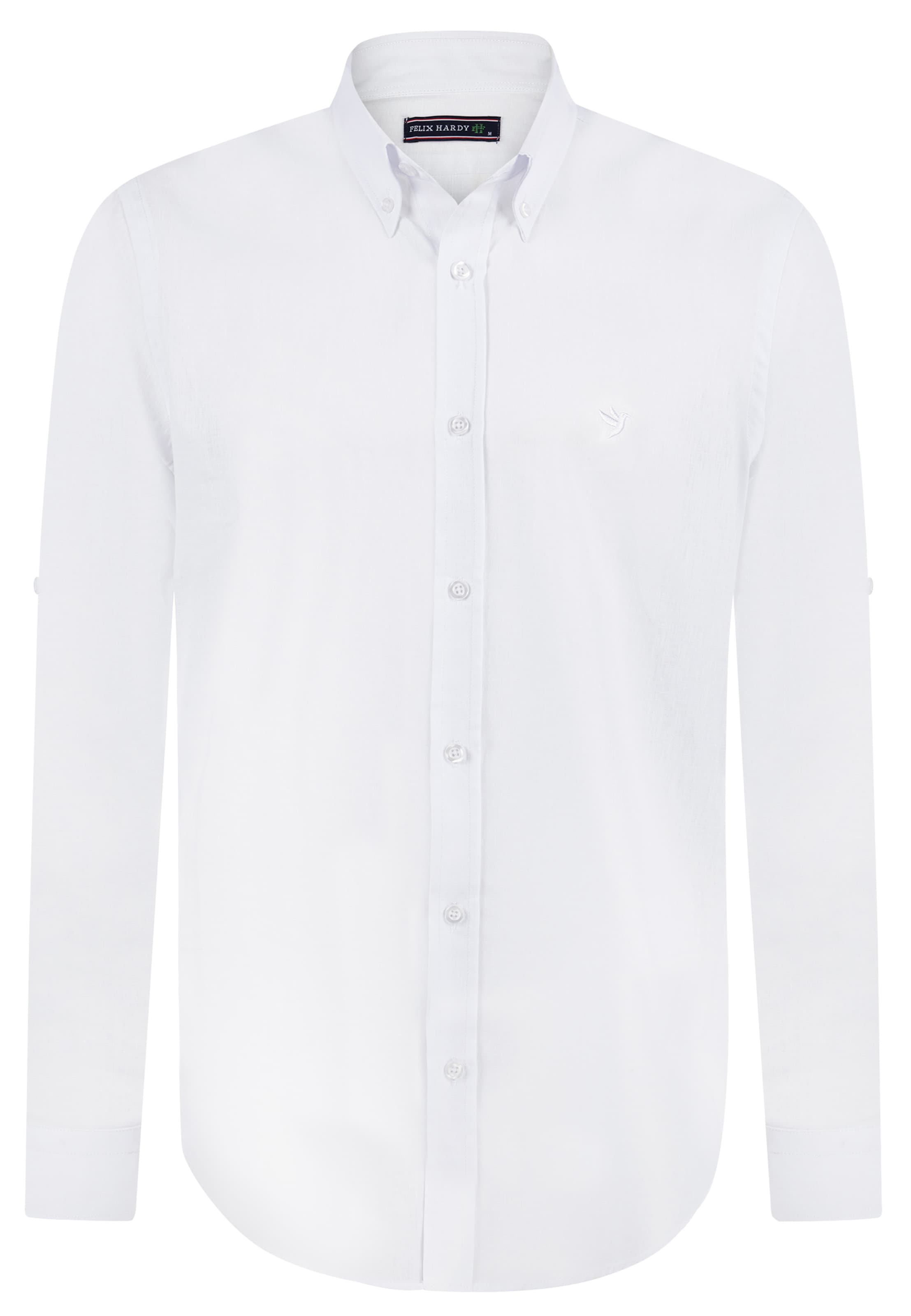 Felix Hardy Πουκάμισο για το γραφείο 'Achilles' σε λευκό: μπροστά
