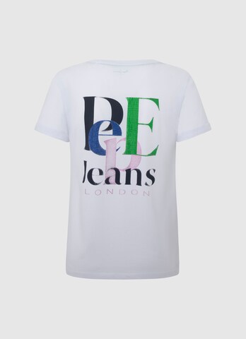 Pepe Jeans - Camiseta 'JAZZY' en blanco