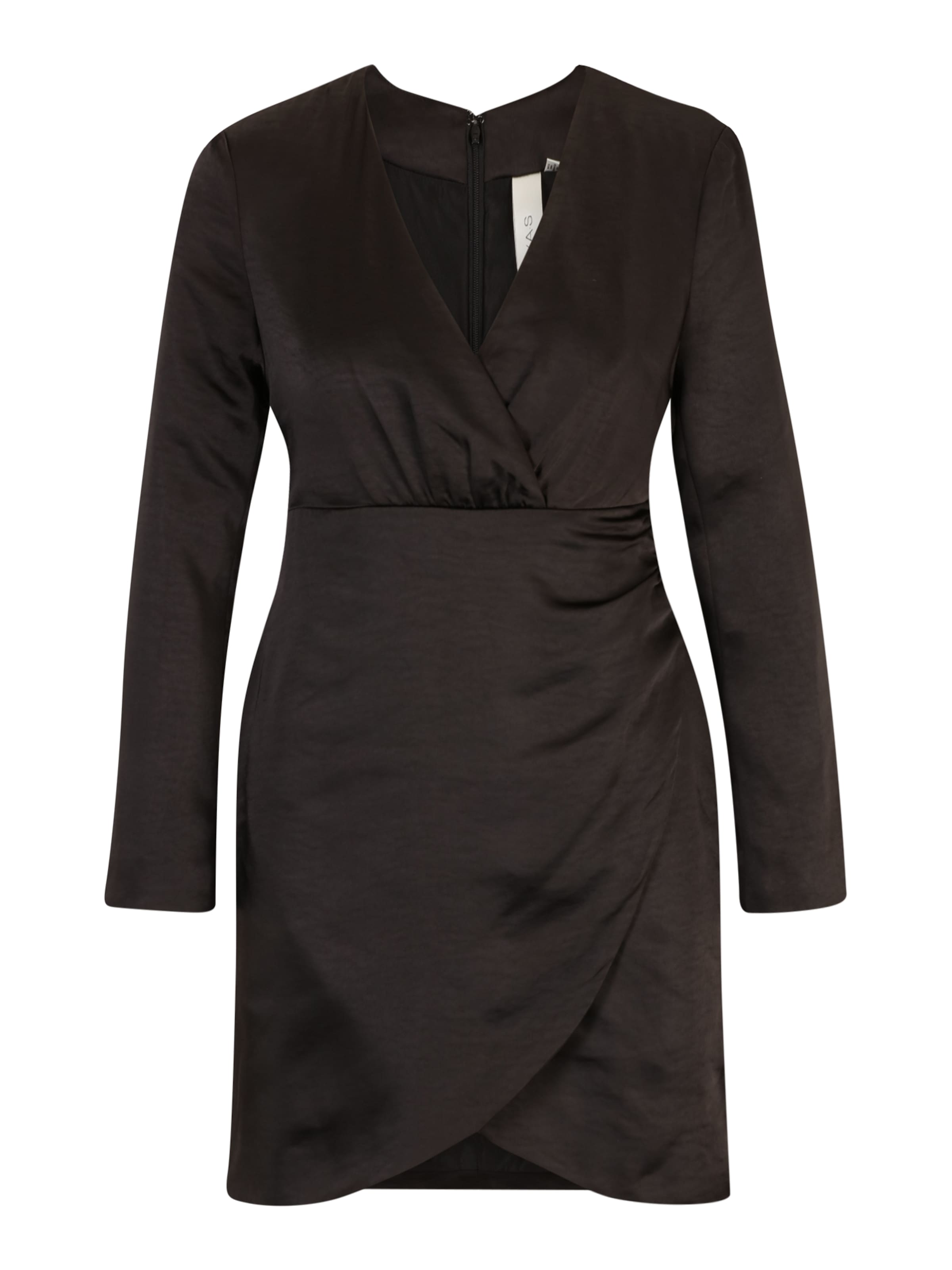 YAS Petite Šaty 'SANNIE' – černá: přední strana