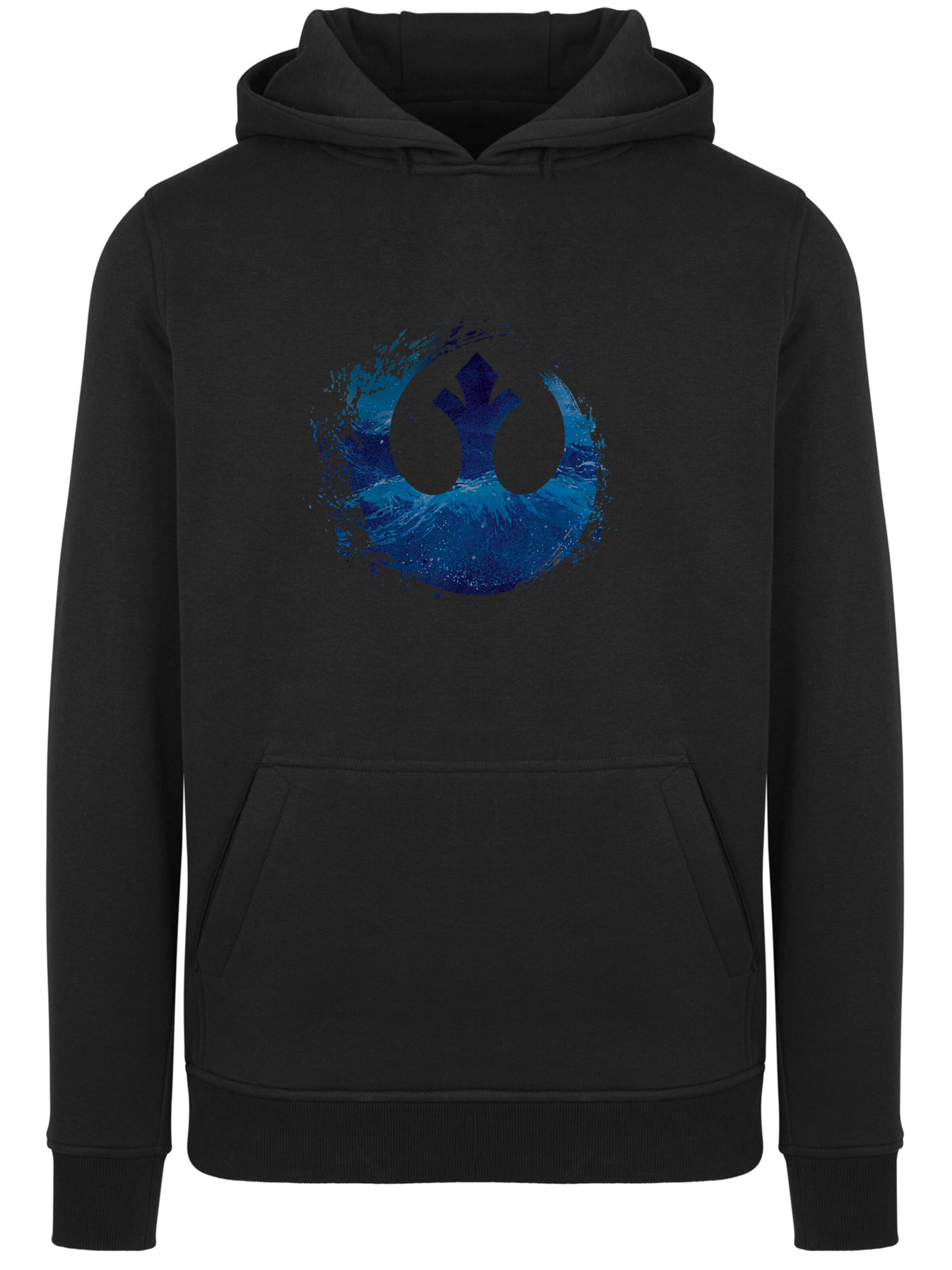 F4NT4STIC Sweatshirt in Zwart: voorkant