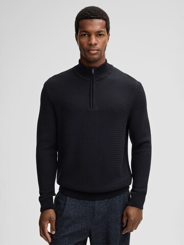 Pull-over ' Adrian ' STRELLSON en noir : devant