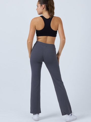 SPORTKIND Wide leg Workout Pants 'Jazzpants Regular' in Grey