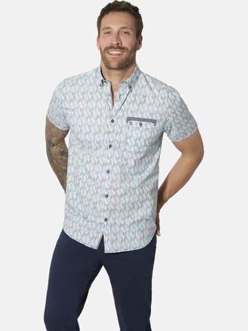 BABISTA Regular Fit Hemd 'Serrolo' in Blau: Vorderseite
