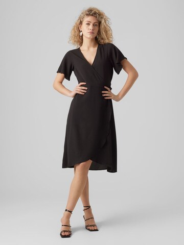 VERO MODA Jurk 'Saki' in Zwart: voorkant