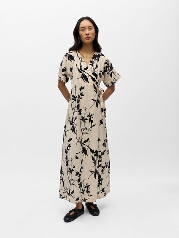 Robe 'OBJJacira' OBJECT en beige : devant