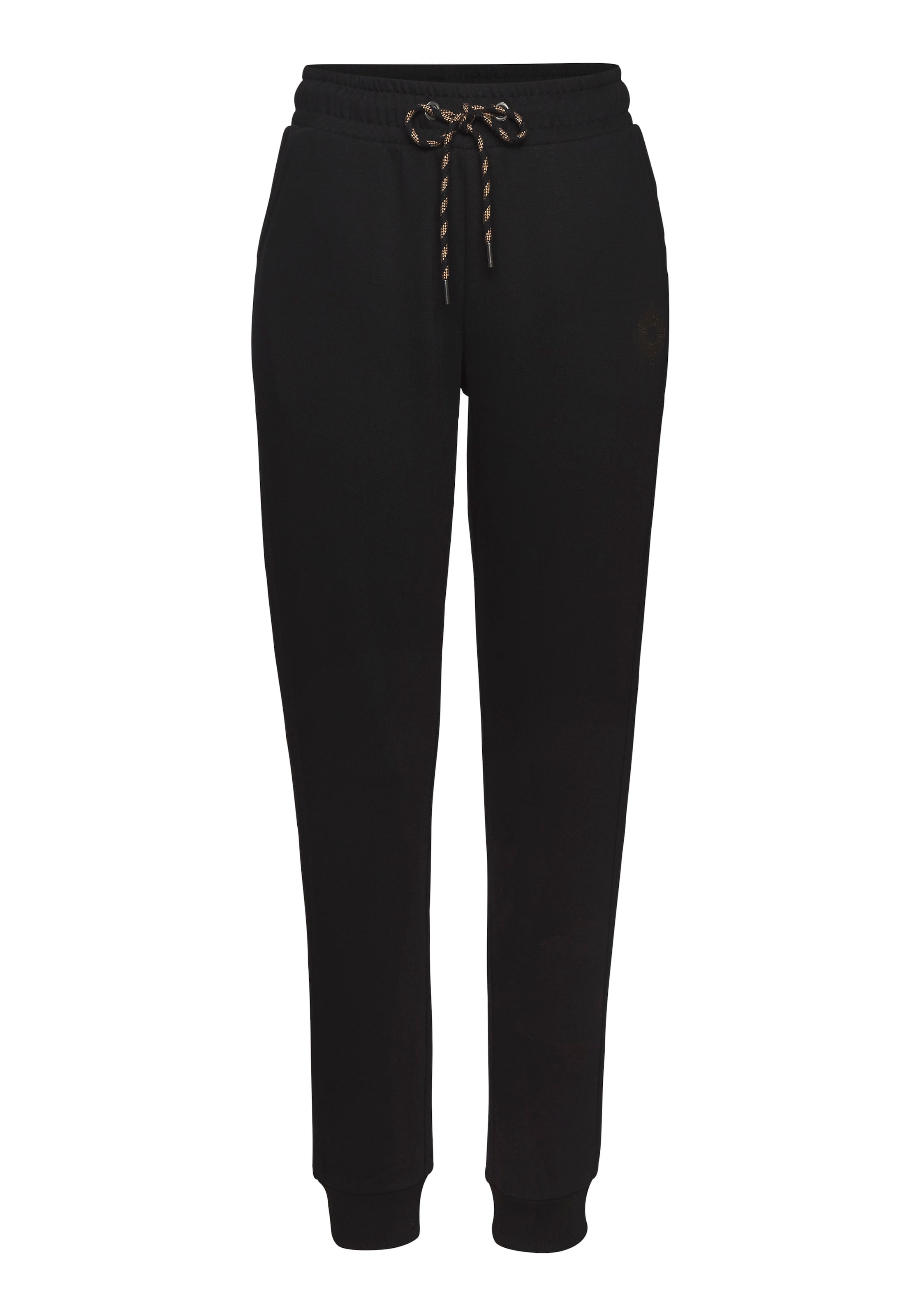 Effilé Pantalon BUFFALO en noir : devant