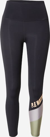 P.E Nation - regular Leggings 'REACTION' en negro: frente