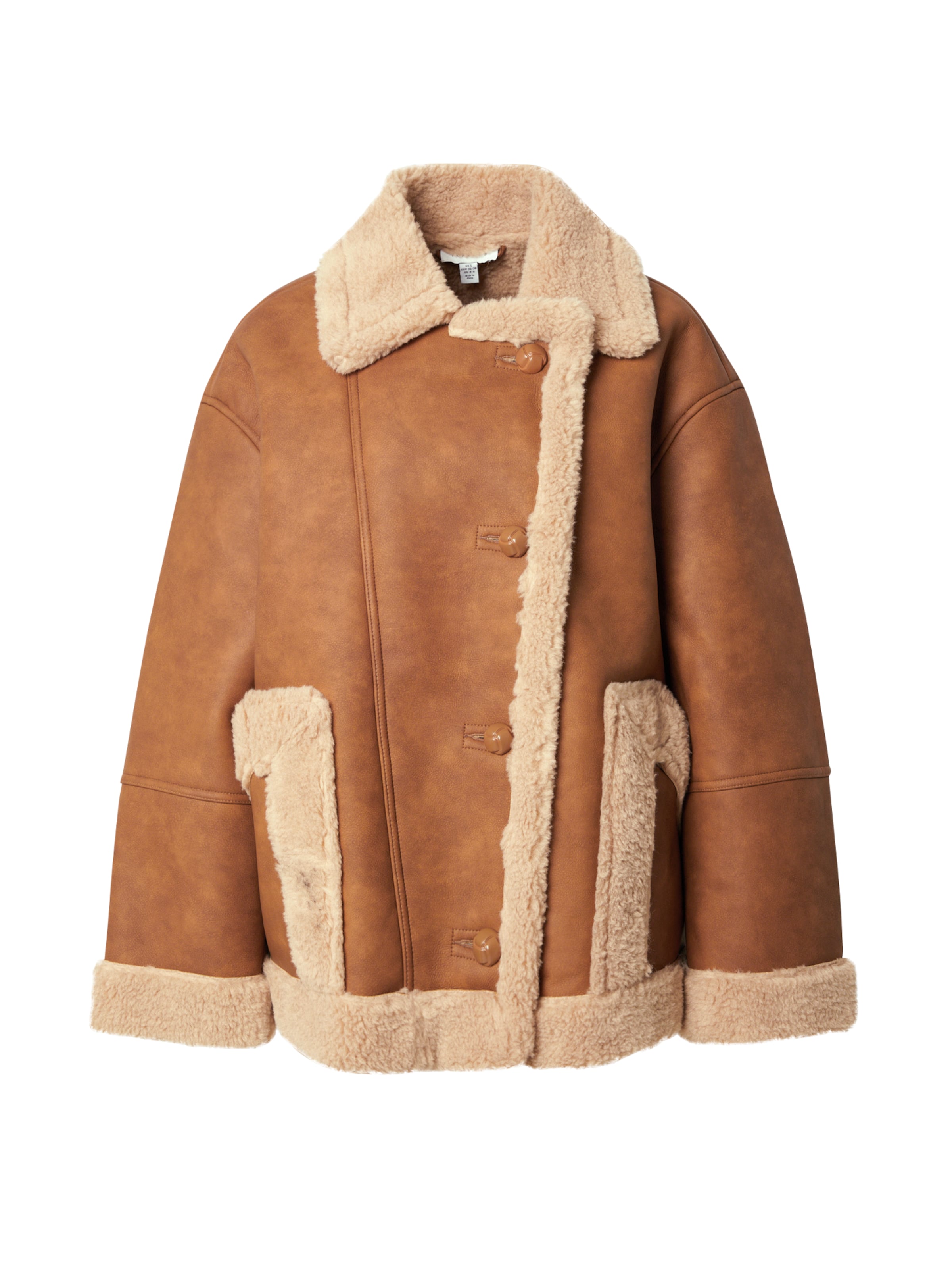 Veste mi-saison TOPSHOP en beige : devant