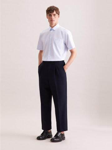 Coupe regular Chemise business SEIDENSTICKER en bleu