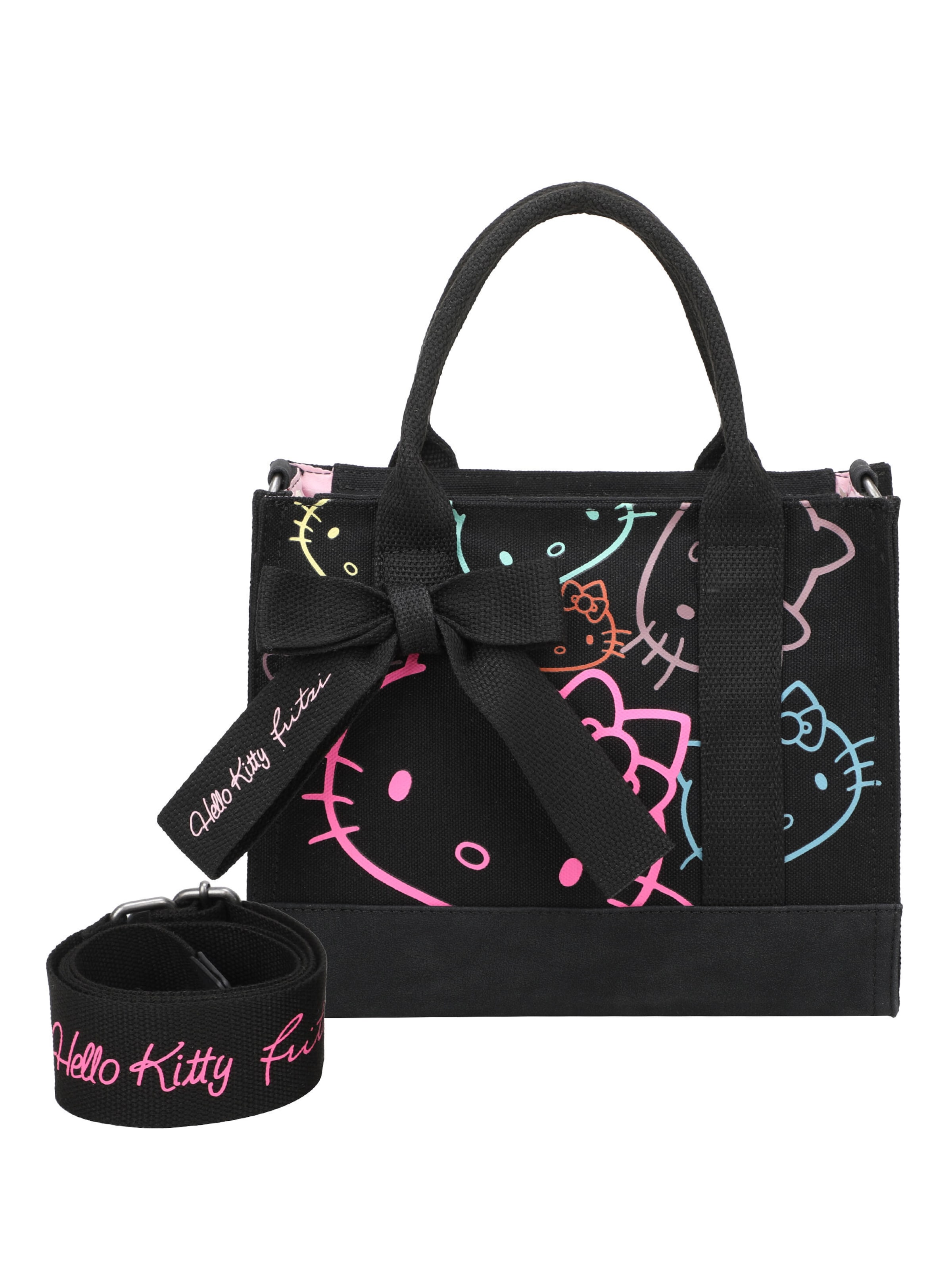 Fritzi aus Preußen Crossbody Bag 'HK fritzi Izzy09 Limited Outline' in Black: front