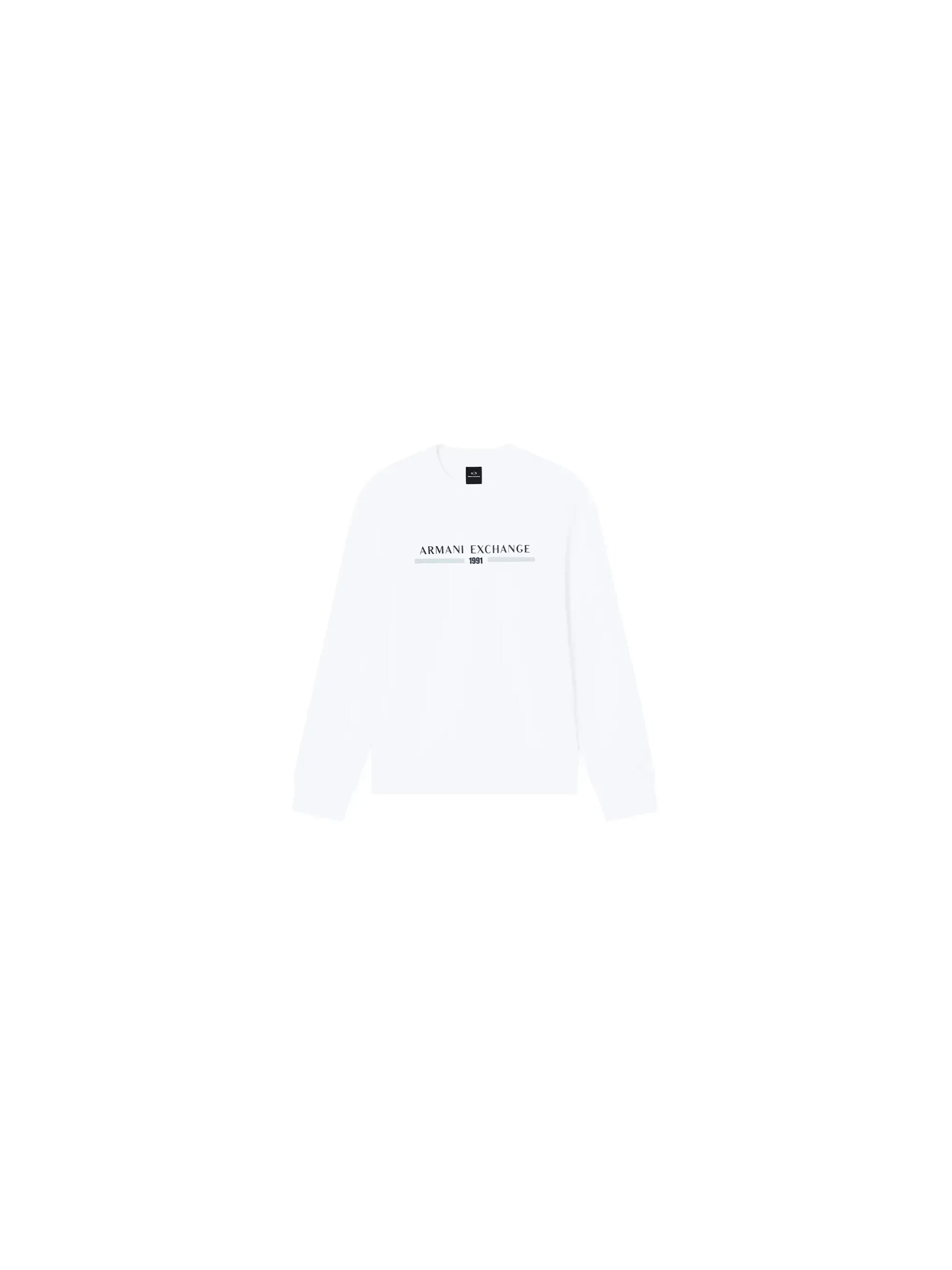 ARMANI Sweatshirt 'Signature' in White